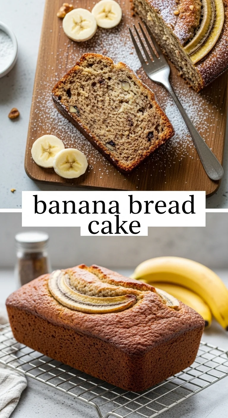 Banana Bread Cake: 7 Amazing Secrets for the Ultimate Moist Bake - Pinterest Image