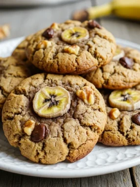 banana bread cookies