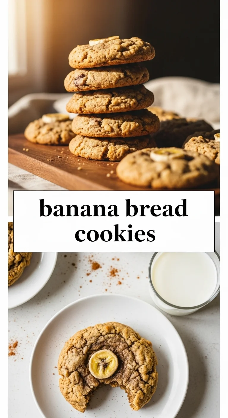 Banana Bread Cookies: 7 Irresistible Recipes for the Ultimate Treat - Pinterest Image
