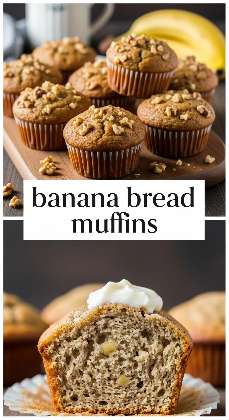 Banana Bread Muffins: 7 Delicious Secrets for the Ultimate Quick Bake - Pinterest Image