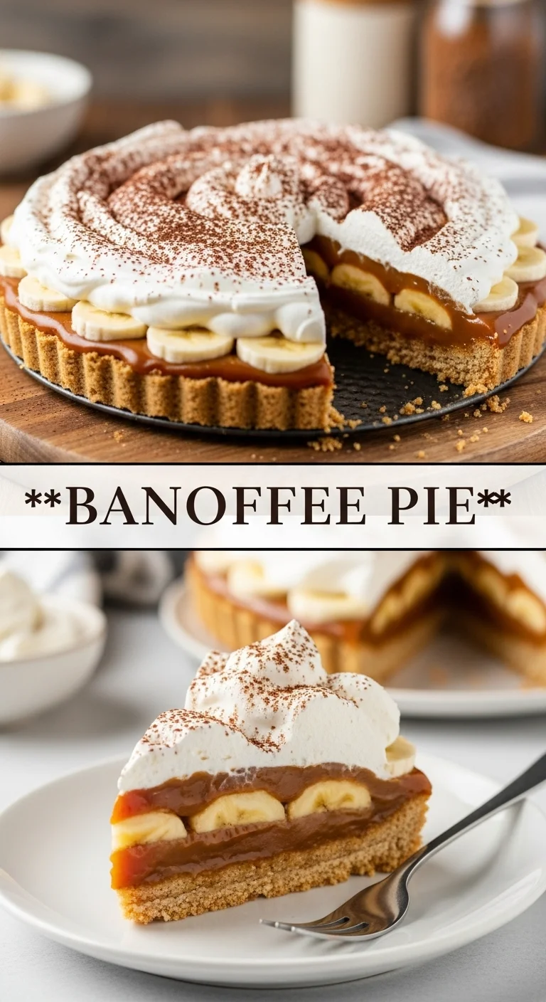 Banoffee Pie: 7 Delicious Secrets to the Ultimate Dessert - Pinterest Image