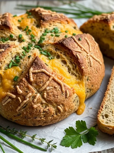 Cheddar and Herb Soda Bread