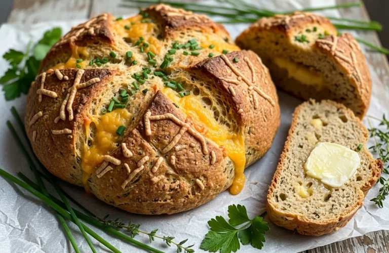 Cheddar and Herb Soda Bread