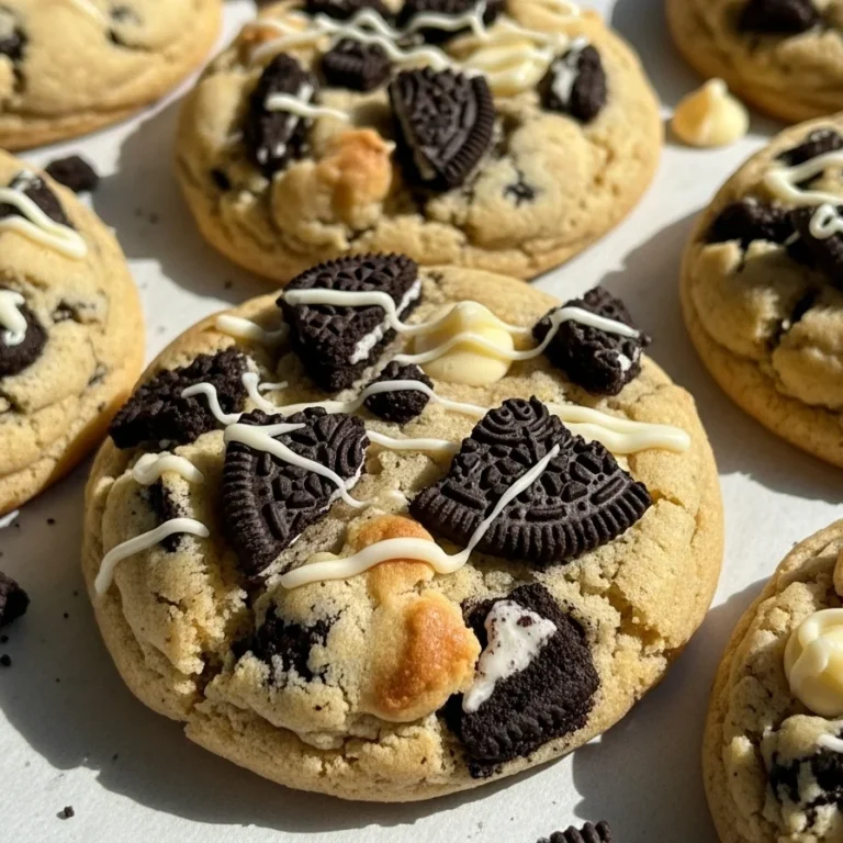 Cookies and Cream Cookies