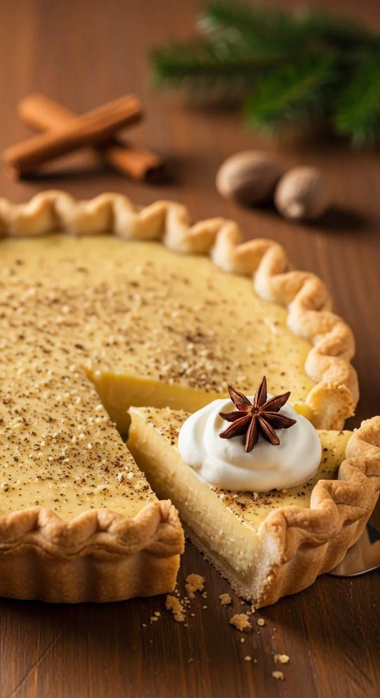 Easy eggnog pie: 7 Delicious Secrets to Master This Holiday Treat - Image 1