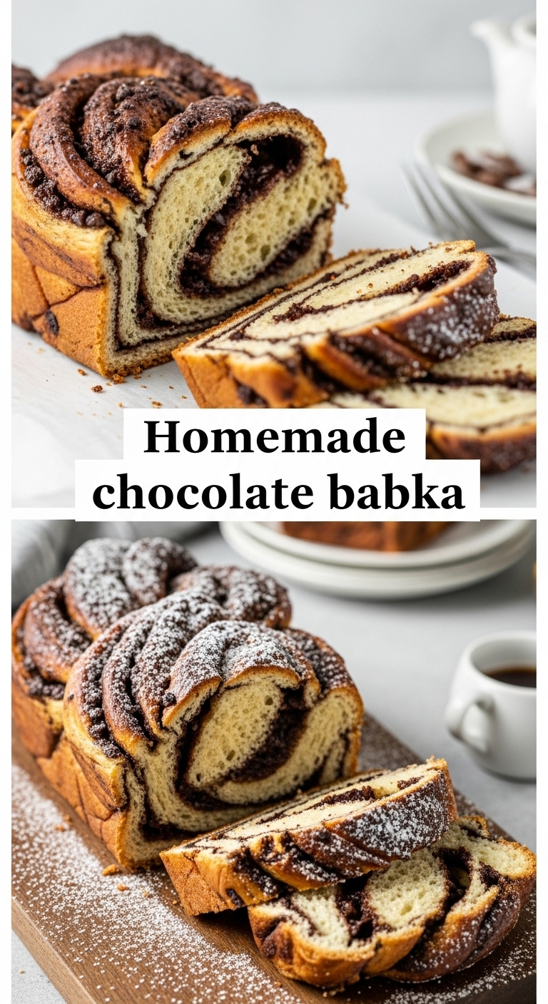 Homemade Chocolate Babka: 7 Essential Steps to Bake the Most Delicious Swirl Bread - Pinterest Image