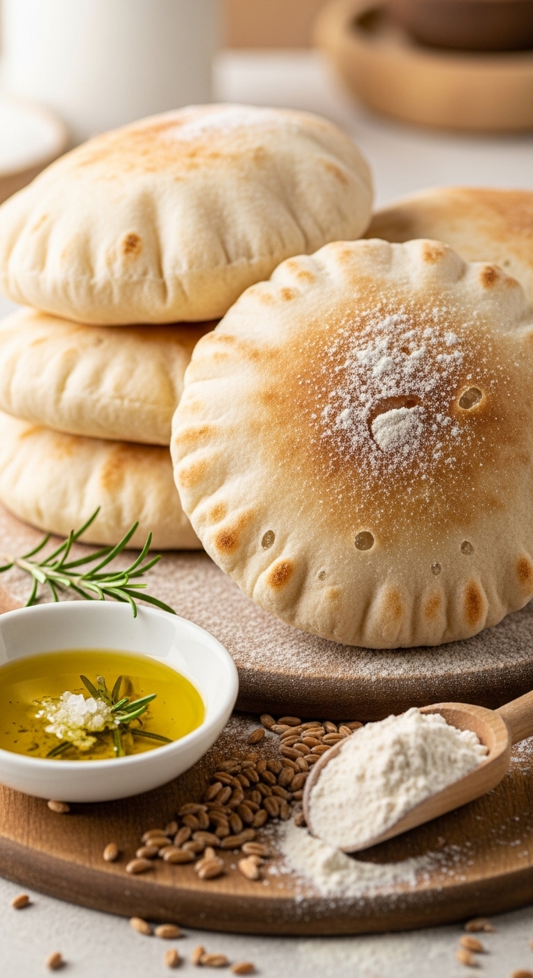 Pita Bread Recipe: 7 Easy Steps for Amazing, Fluffy Pockets - Image 1