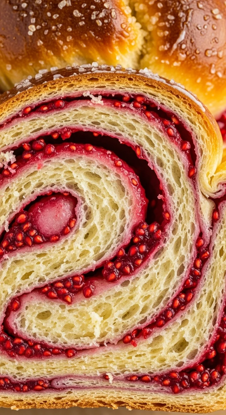 Raspberry Swirl Brioche Loaf: 7 Delicious & Ultimate Tips for Baking Perfection - Image 1