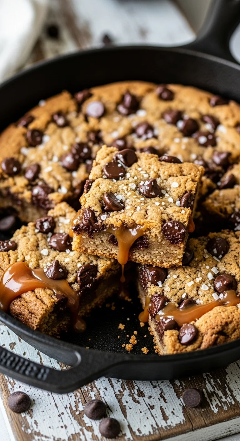 Salted Caramel Chocolate Chip Cookie Bars: 7 Amazing Recipes for Ultimate Indulgence - Image 1