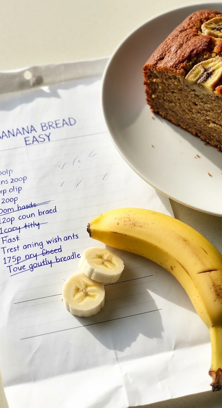 banana bread recipe easy: 7 Delicious Secrets for the Perfect Loaf - Image 1