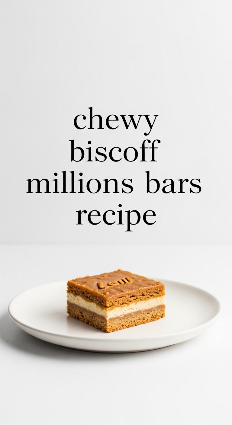 The Ultimate Chewy Biscoff Millionaire Bars Recipe: 5-Step Perfection Story Image