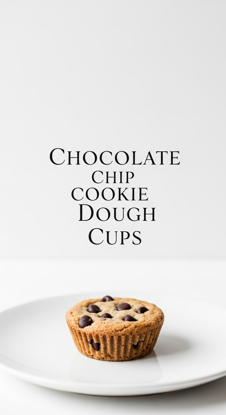 Irresistible Chocolate Chip Cookie Dough Cups: The Ultimate 5-Step Treat Story Image