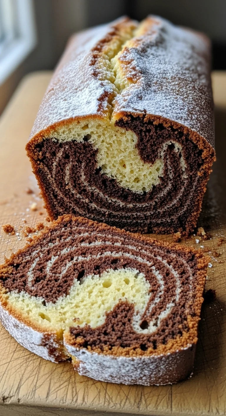 homemade Marble Loaf Cake: 5 Delicious Steps to an Amazing Swirl - Image 1