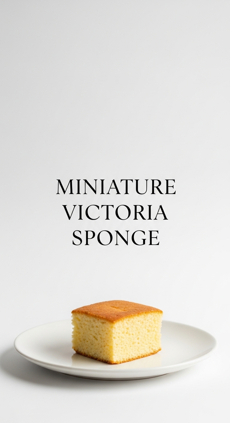 My Irresistible Miniature Victoria Sponge: The Ultimate 5-Step Recipe Story Image