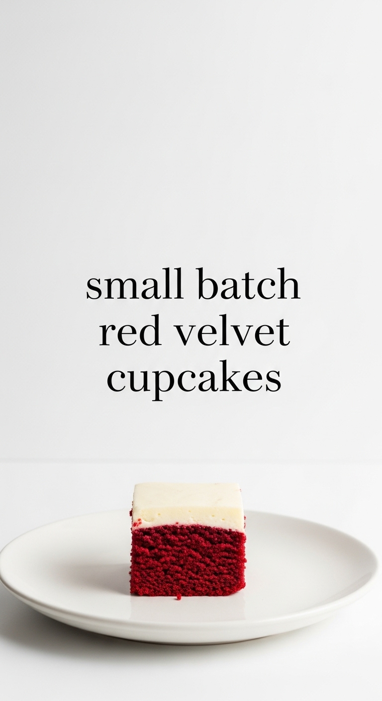 Simple Small Batch Red Velvet Cupcakes: The Irresistible 6-Cupcake Recipe Story Image