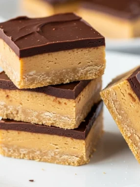 5 ingredient no bake peanut butter dessert
