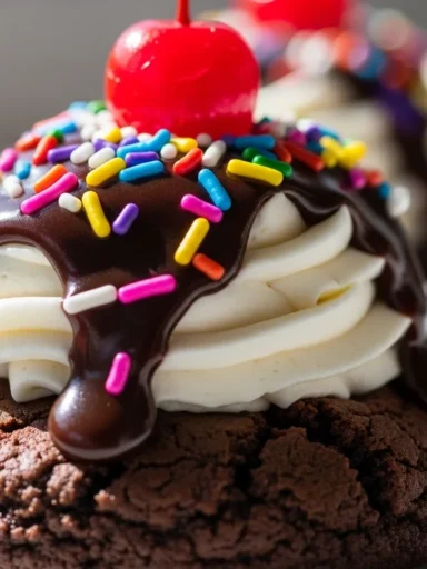 Brownie Sundae Cookies Recipe
