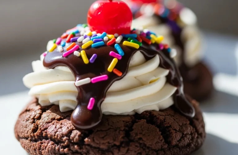 Brownie Sundae Cookies Recipe