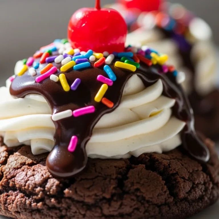 Brownie Sundae Cookies Recipe