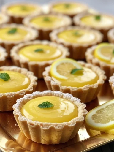 Lemon Tartlets Recipe