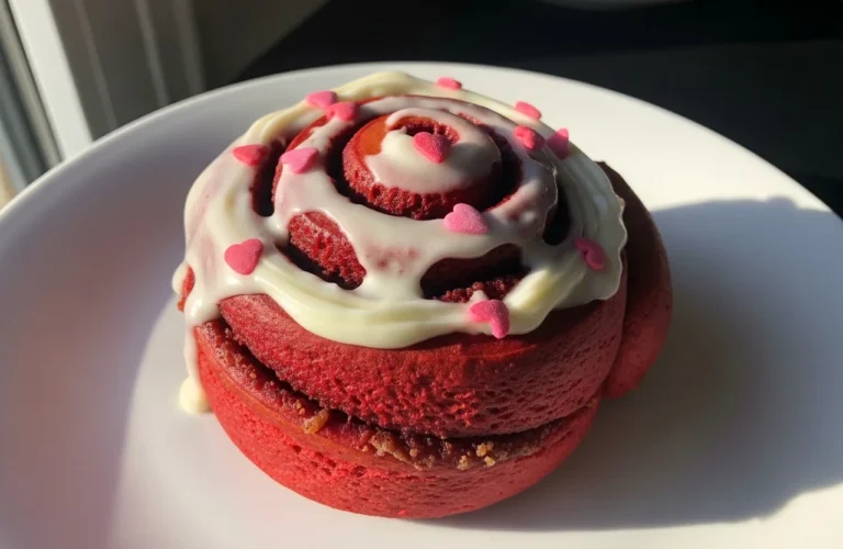 Make Easy Red Velvet Cinnamon Rolls