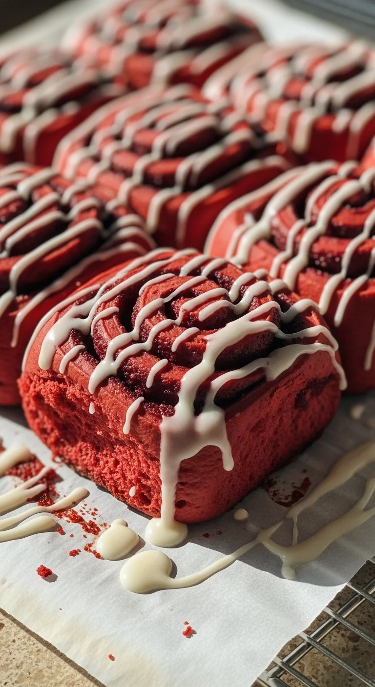 Make Easy Red Velvet Cinnamon Rolls: 5 Amazing Steps to Delicious Perfection - Image 1