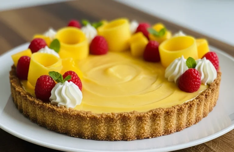 Mango Curd Tart Recipe