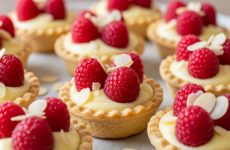 Raspberry Vanilla Tarts
