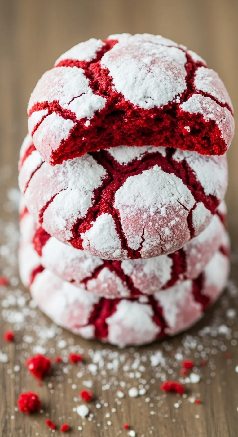 Red Velvet Crinkle Cookies: 7 Delicious Secrets for Ultimate Holiday Baking - Image 1
