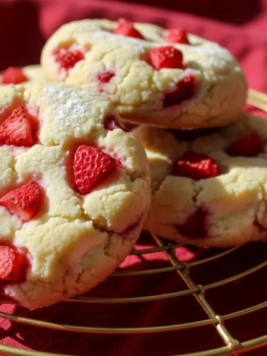 Strawberry Cheesecake Cookies Recipe