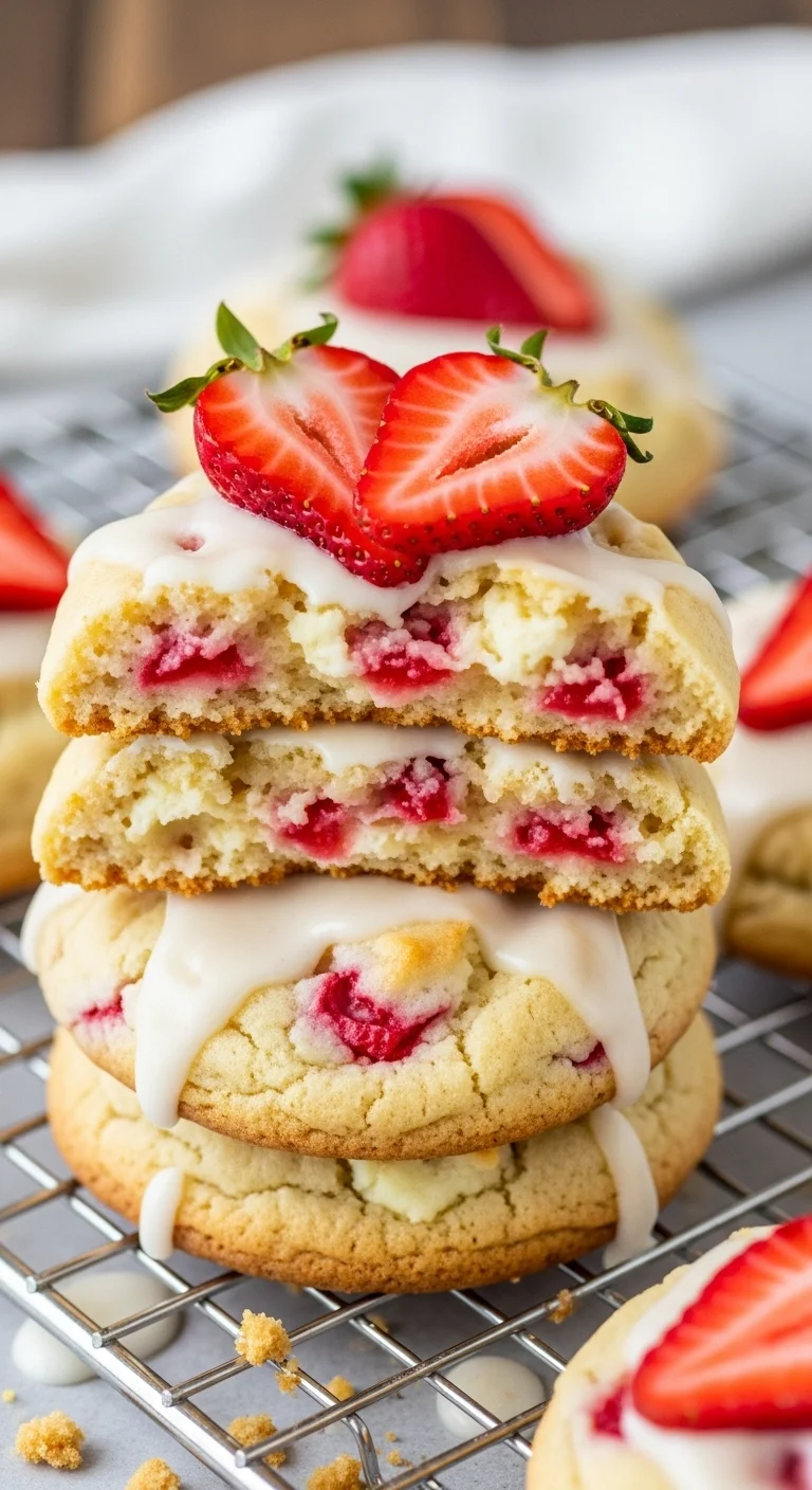 Strawberry Cheesecake Cookies Recipe: 7 Delicious & Irresistible Variations You Must Try! - Image 1