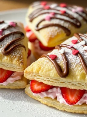 Valentine’s Day Puff Pastry Hearts Recipe