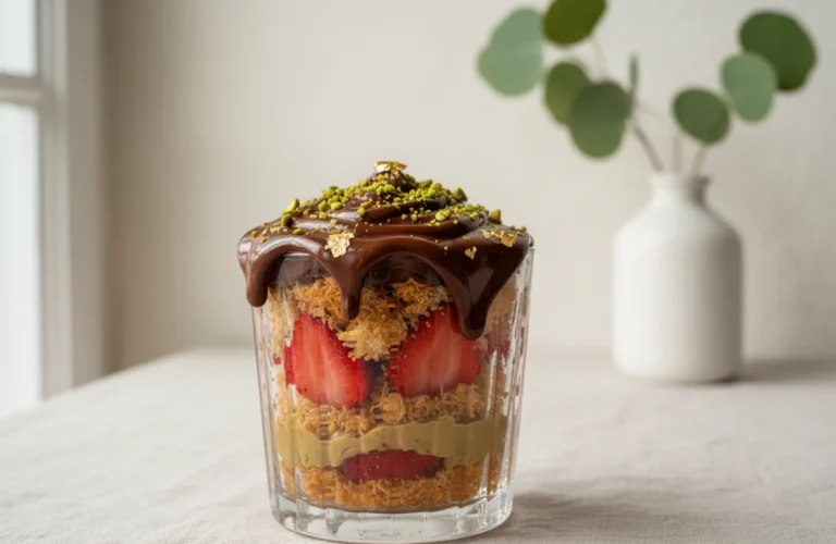 Dubai Chocolate Strawberry Cup