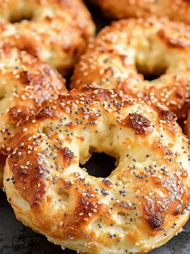 Fluffy & Healthy Greek Yogurt Bagels