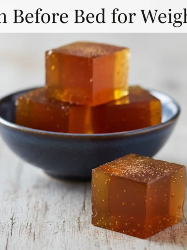 Gelatin Before Bed for Weight Loss