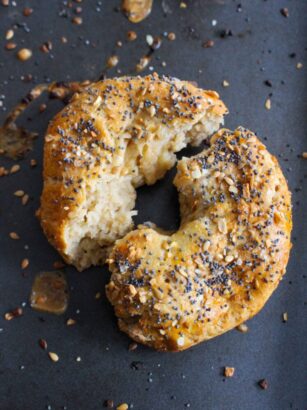High Protein Greek Yogurt Bagels