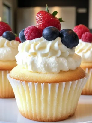 Japanese Cotton Cheesecake Cupcakes