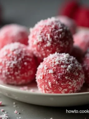Velvet Raspberry Dream Truffles