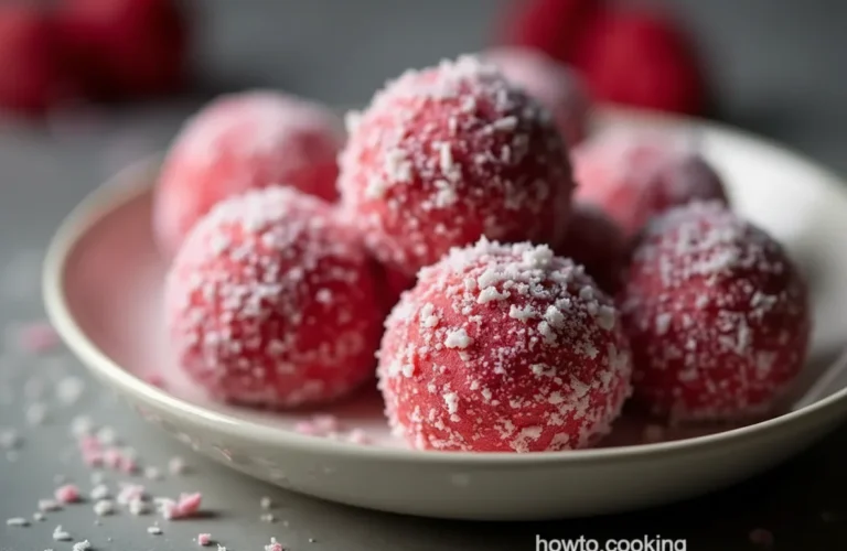 Velvet Raspberry Dream Truffles