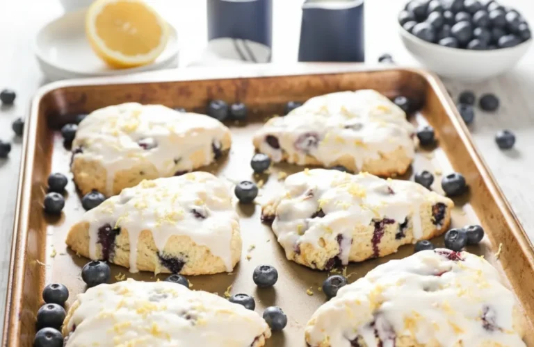 Lemon Blueberry Scones