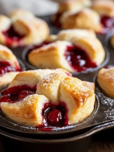 Mini Cherry Pastry Delights