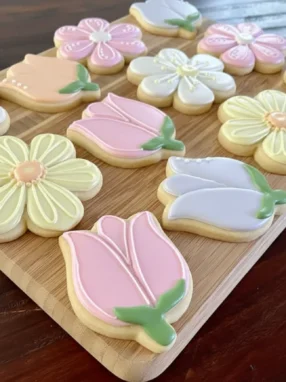 Pastel Spring Flowers