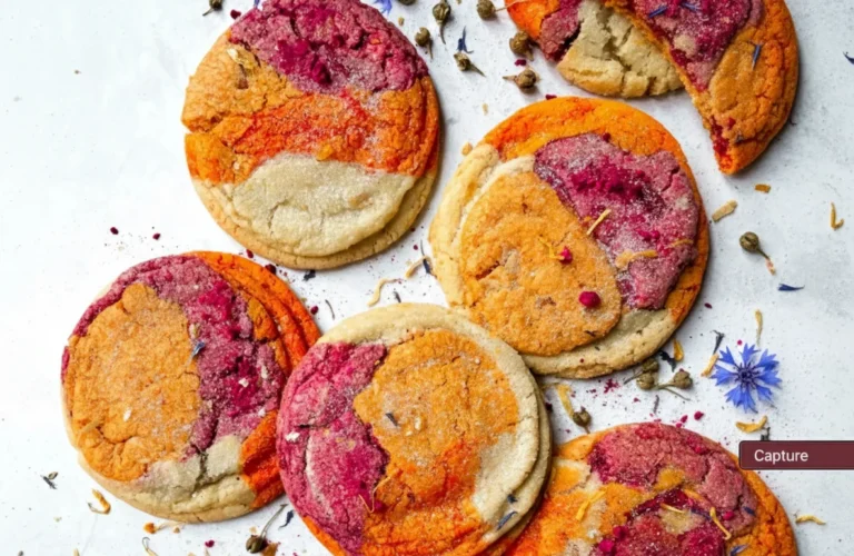 Raspberry Grapefruit Passionfruit Sugar Cookies