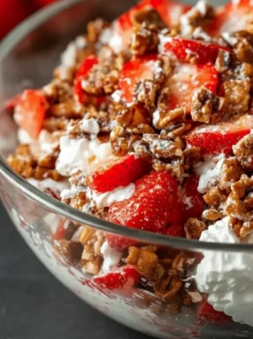 Strawberry Crackle Salad