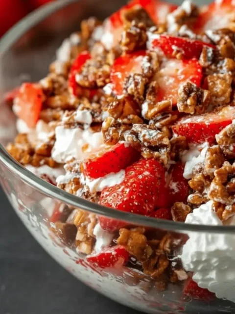 Strawberry Crackle Salad