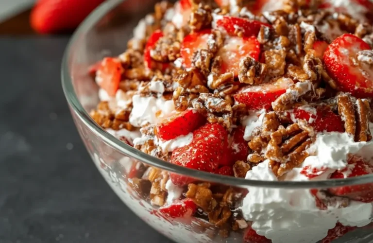 Strawberry Crackle Salad