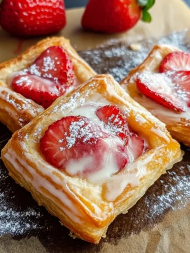 Strawberry Danish