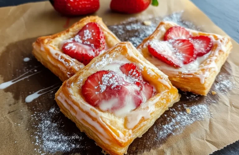 Strawberry Danish