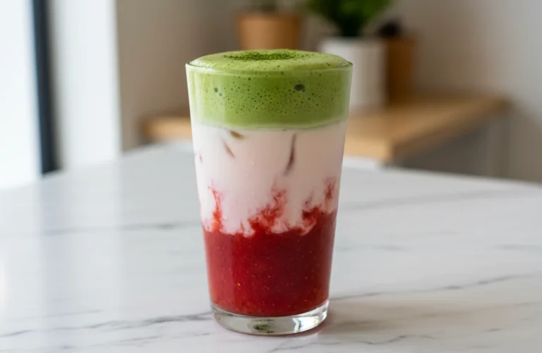 Strawberry Matcha Cloud