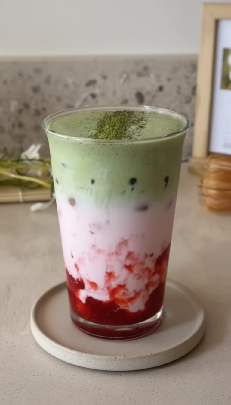 Strawberry Matcha Cloud: 7 Delicious Secret Ways to Master This Viral Drink - Image 1